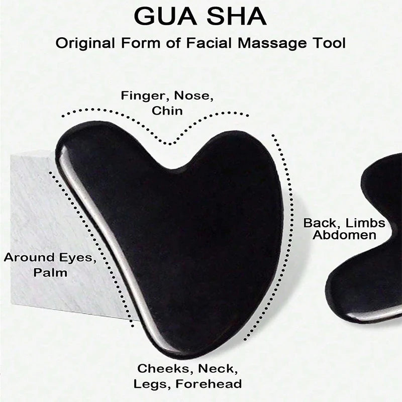 Conjunto de 1/2/3 rolos de gelo para cuidados faciais, conjunto de rolos faciais Gua Sha, rolo de massagem facial para lifting e contorno corporal.