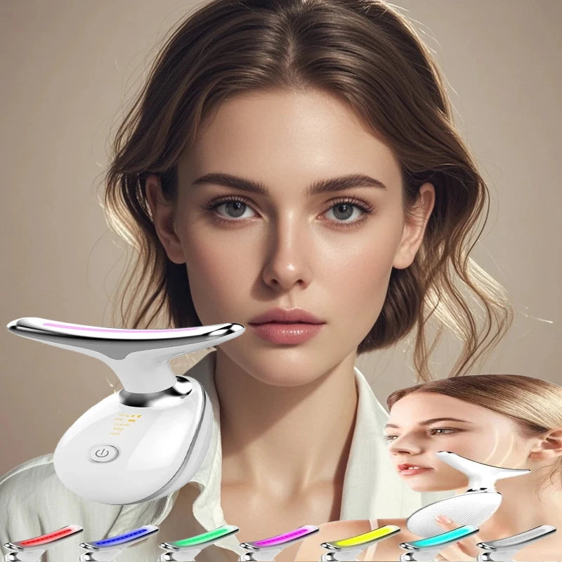 Aparelho de beleza para lifting facial e do pescoço